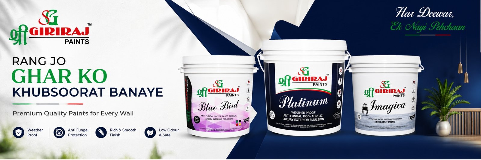 GIRIRAJ Plaster of Paris and Gypsum Plaster